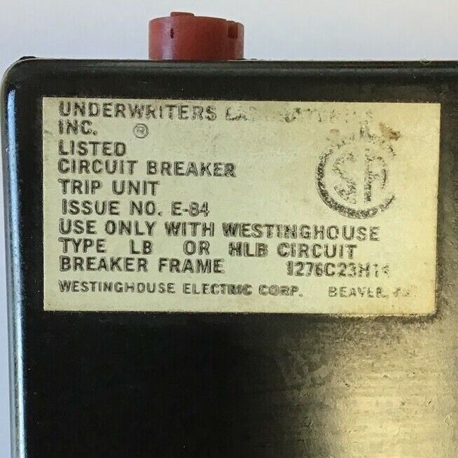 WESTINGHOUSE HLB3250T TRIP UNIT 250A