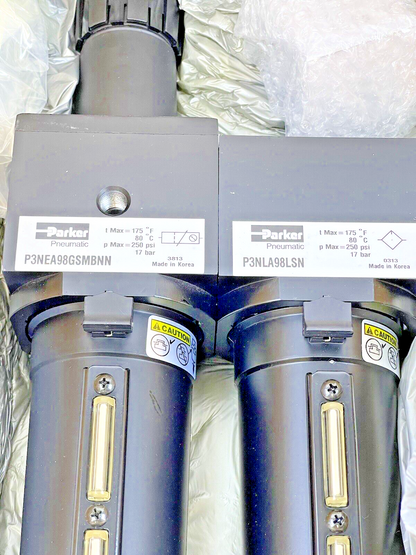 PARKER - P3NCA98SGMNGLNB - HEAVY-DUTY Filter / Regulator / Lubricator - FRL