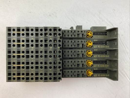 SIEMENS TERMINAL MODULE 6ES7 193-4CA50-0AA0 TM-E15C26A1 (LOT OF 5)