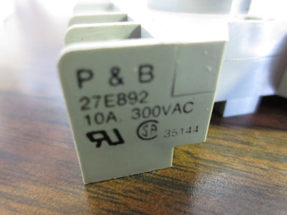 OMRON H3CA-A TIMER RELAY w/ POTTER & BRUMFIELD BASE 27E892