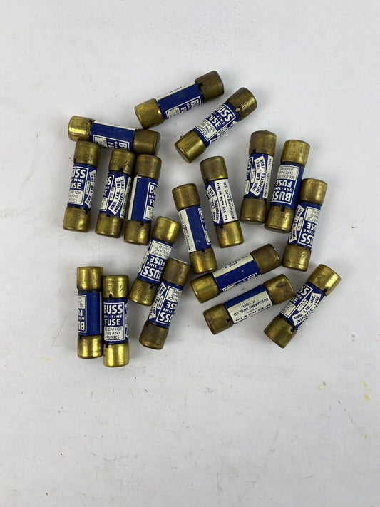 Bussmann One Time NON1/4 1/4A 250V Fuse "Lot of 18"