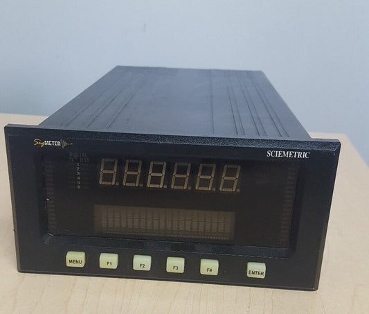 Sciemetric Sigmeter  Panel Meter 1103