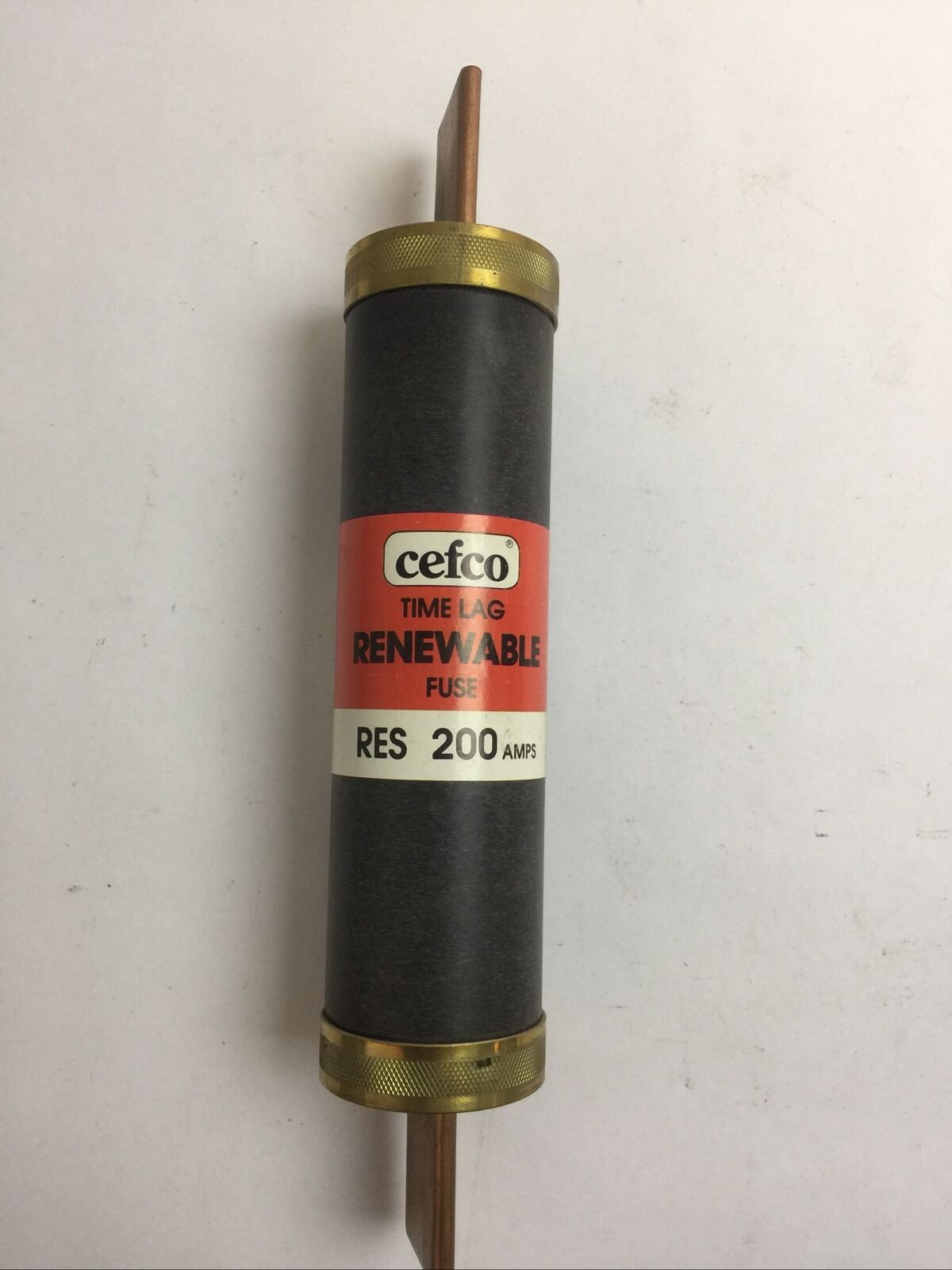 CEFCO RES200 CLASS H TIME LAG RENEWABLE FUSE 200AMP 600VAC