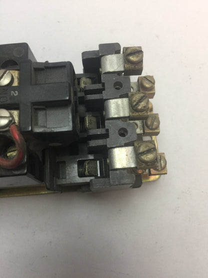 ALLEN BRADLEY X233635 CONTACTOR 600VAC 18AMP SER K SIZE 0 70A86 COIL 120V 60CY