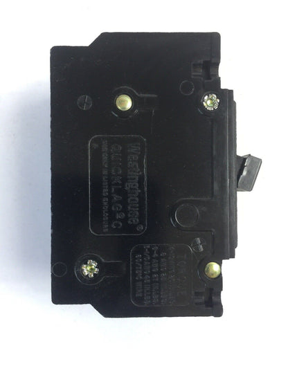 WESTINGHOUSE QUICKLAG-C CIRCUIT BREAKER 15A 2POLE 120/240VAC