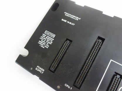 GE FANUC IC693CHS391L BASE 10-SLOT for PROGRAMMABLE CONTROLLER
