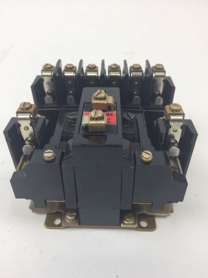 ALLEN BRADLEY 700-BR800A1 AC RELAY TYPE BR 8 POLE 8 N.O. 120V 60HZ 110V 50HZ