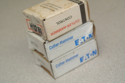 LOT of 3 / CUTLER-HAMMER H1231 OVERLOAD HEATER ELEMENT / COIL