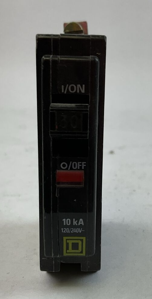 SQUARE D QOB130 1POLE 120/240VAC 30AMP
