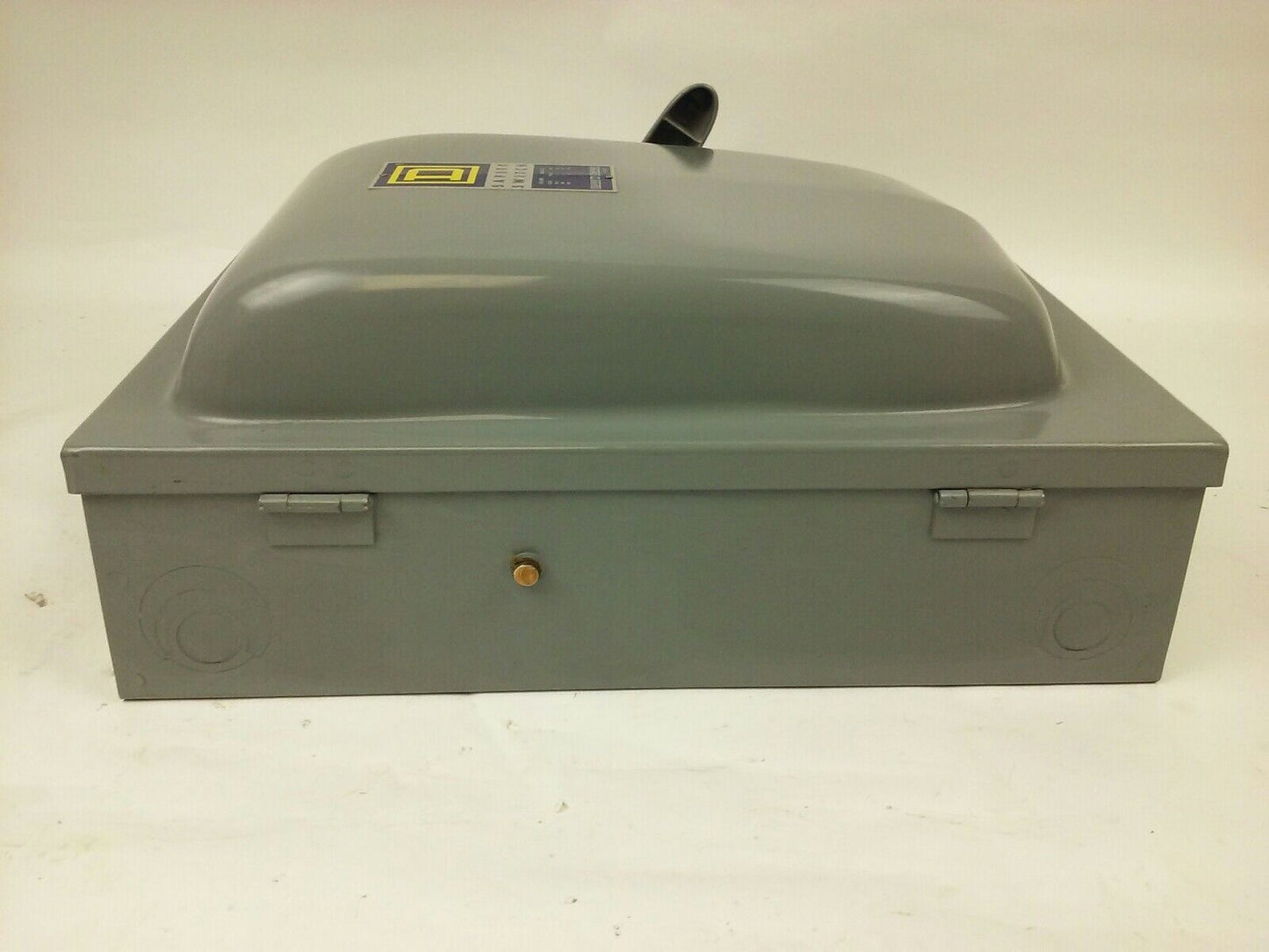 SQ. D HU462EI, SER. A1, H.D. SAFETY SWITCH, 60A, 240/480/600V, 2PH, NON FUSIBILE