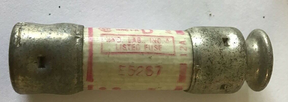 GOULD SHAWMUT TR12R FUSE 12A 250VAC TRI-ONIC TIME DELAY CLASS RK5***LOTOF 22***