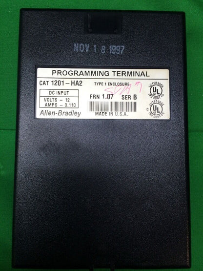 ALLEN BRADLEY 1336S-BRF05-AA-EN4-HA2-L5E, Ser. D PROGRAMMING TERMINAL,1201- HA2