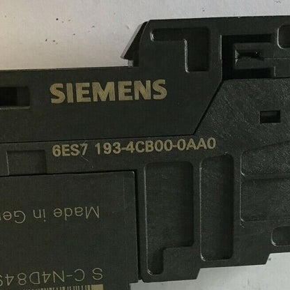 SIEMENS 6ES7 131-4BD00-0AA0 MODULE W/ 6ES7 193-4CB00-0AA0 TERMINAL ***LOTOF8***