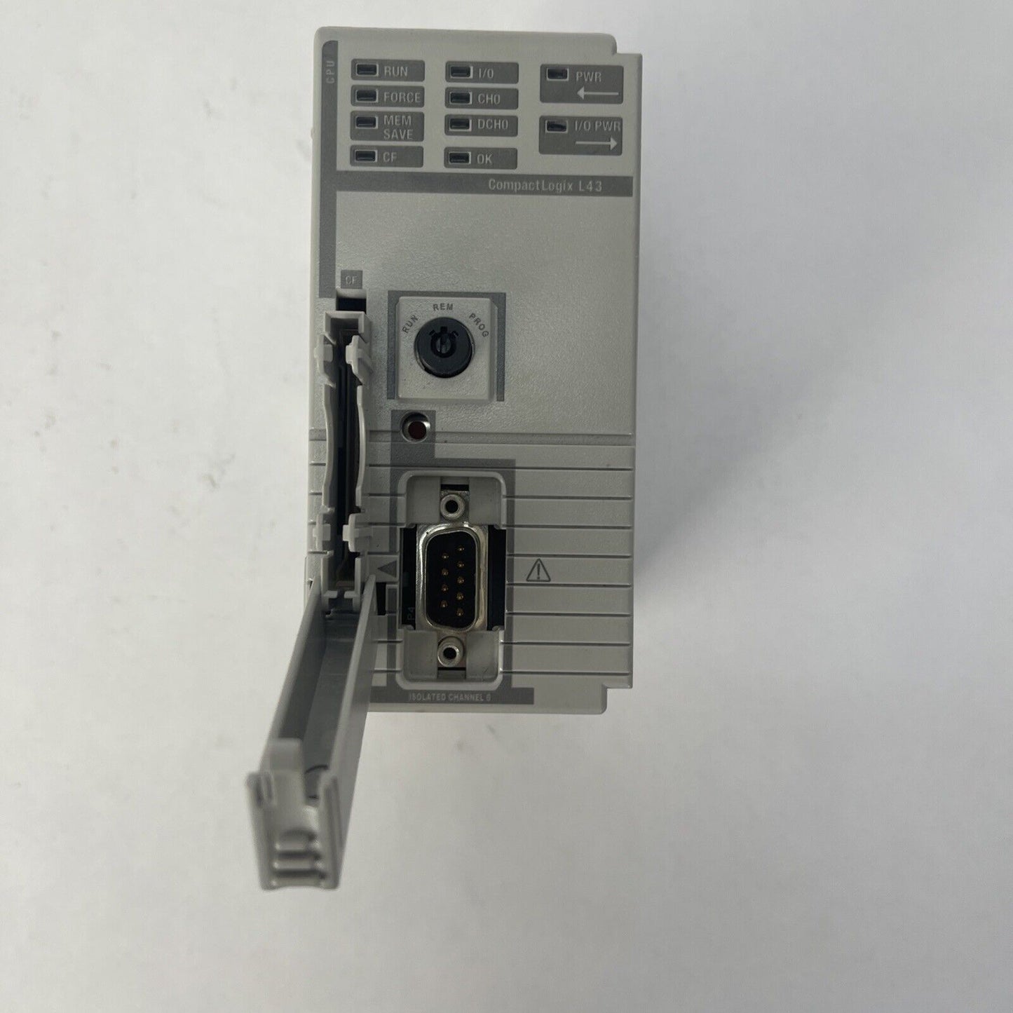 ALLEN BRADLEY 1768-L43 LOGIX 5343 PROCESSOR UNIT SER B F/W REV 1.04 BACKPLANE