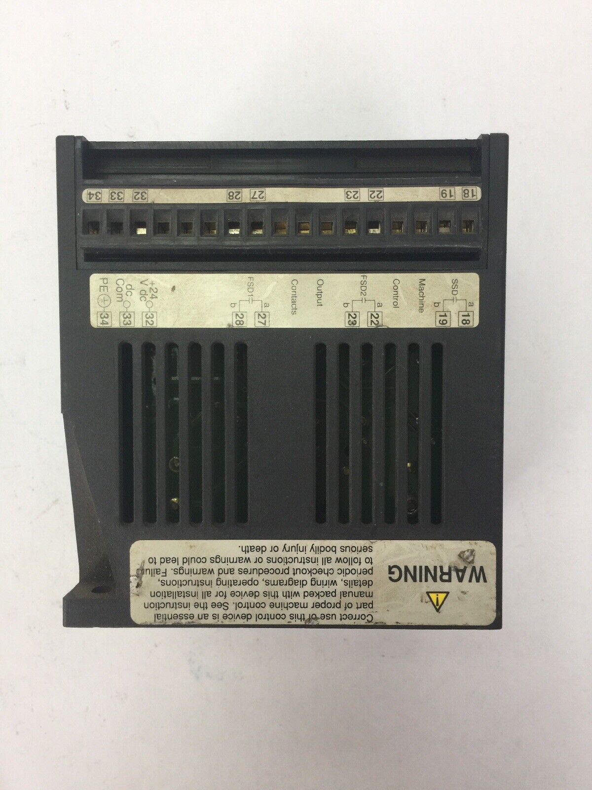BANNER MSDINT-1 MINI-SCREEN CONTROLLER MODULE 24VDC 1.5A