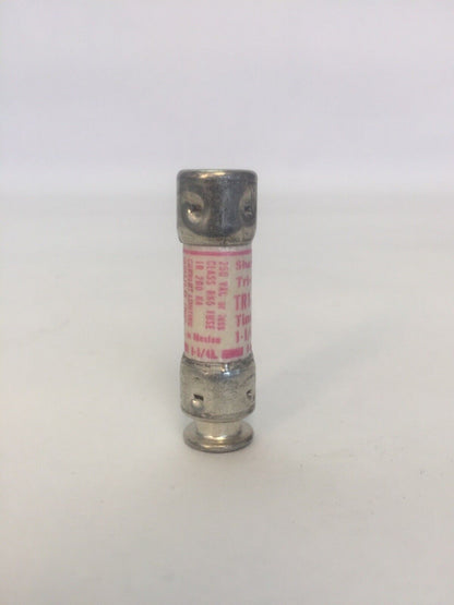 SHAWMUT TRI-ONIC TR1-1/4R TIME DELAY FUSE 1-1/4AMP 250VAC (LOT OF 10)