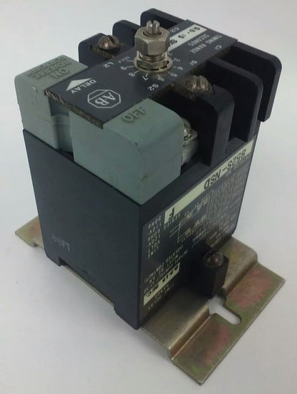 ALLEN BRADLEY 852S-NSD SER F SOLID STATE TIMER 0.5-15 SECONDS TIME DELAY RANGE