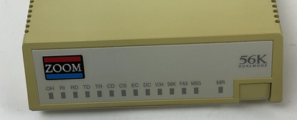 ZOOM/FAX MODEM MODEL 2949 56K DUAL STANDARD V.90& K56FLEX 2949L