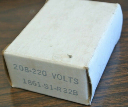 SQUARE D / 1861-S1-R32B COIL / 208V, 50Hz / 220V, 60Hz / NEW SURPLUS