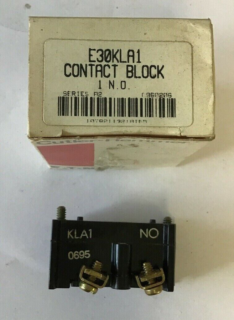 CUTLER HAMMER E30KLA1 CONTACT BLOCK***LOTOF3***