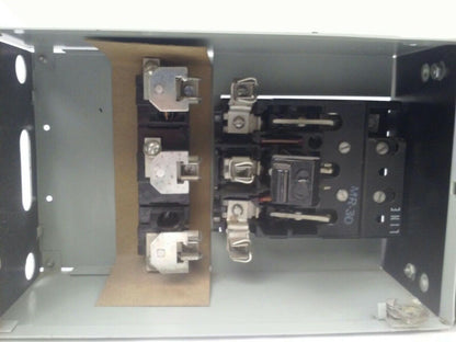 GE TYPE QMR QMR321L & QMR321R TWIN FUSIBLE INTERRUPTER SWITCH 30A  W/ HARDWARE