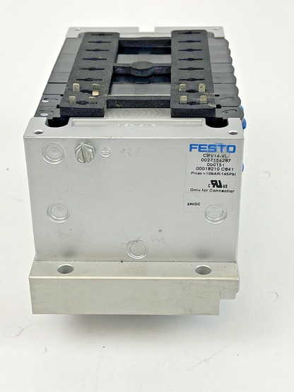 FESTO CPV14-V1 -VALVE MANIFOLD-W/ PNEUM CONNEC. PLATE, C402(2), C102(5), BD02(1)