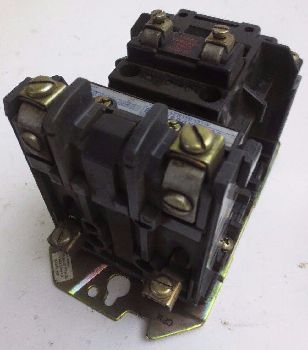ALLEN-BRADLEY 500L-AOD92, Ser. B LIGHTING CONTACTOR w/ CB236 COIL