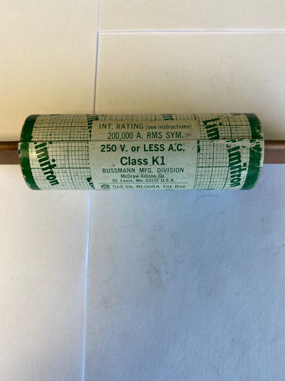 Bussmann Limitron KTN90 90A 250V Fuse "Lot of 3"