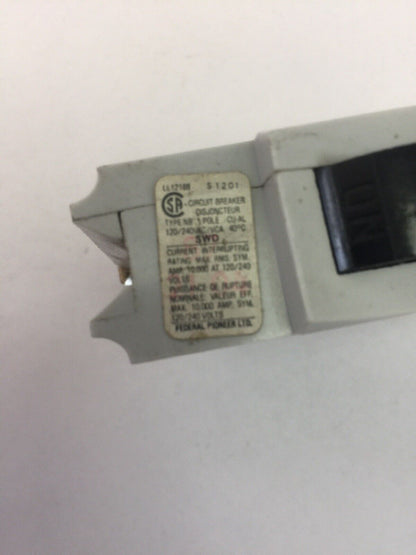 FPE TYPE NB SWD CIRCUIT BREAKER 1 POLE 20A 120/240VAC (LOT OF 4)