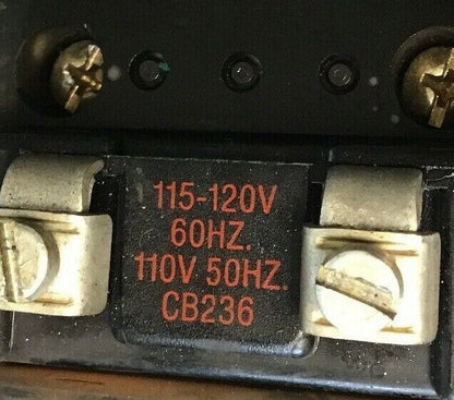 ALLEN BRADLEY 509-B0D SER.B SIZE 1 STARTER 10HP 575V 3-5POLE 27AMP W29 HEATERS