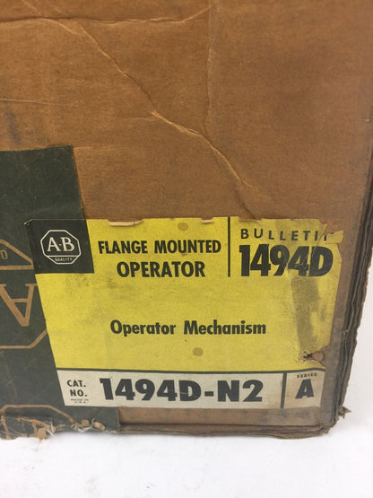 ALLEN BRADLEY 1494D-N2 OPERATOR MECHANISM SERIES A