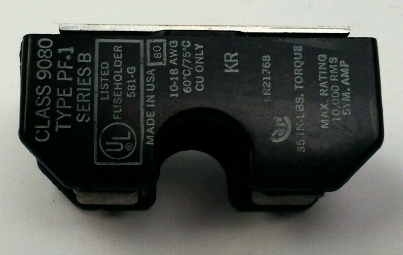 SQUARE D 9080 TYPE PF-1 SER B FUSE HOLDER