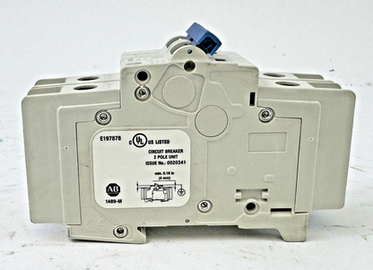 ALLEN-BRADLEY - 1489-M2C050 SER. D - MINIATURE CIRCUIT BREAKER - 2 POLE, 5A,