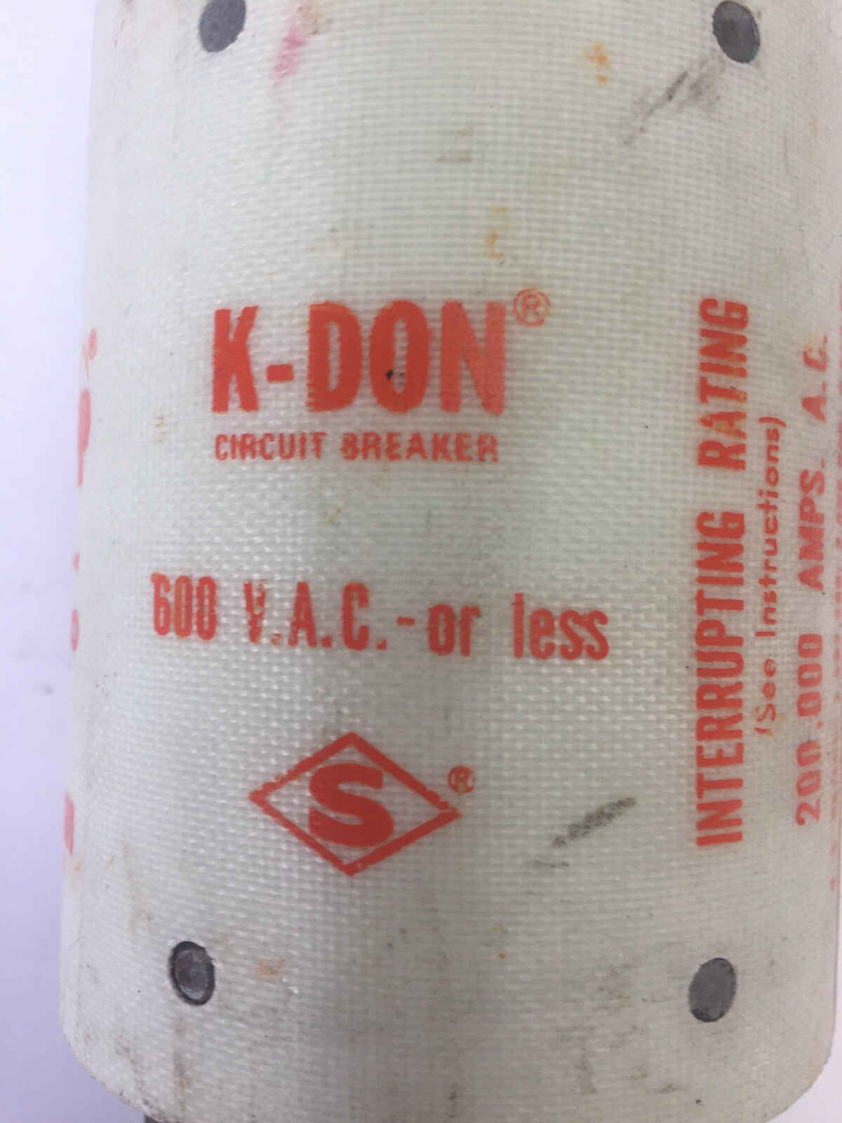 SHAWMUT A4BY1600 AMP-TRAP CURRENT LIMITING FUSE FORM 480 TYPE 55AL 600VAC K-DON