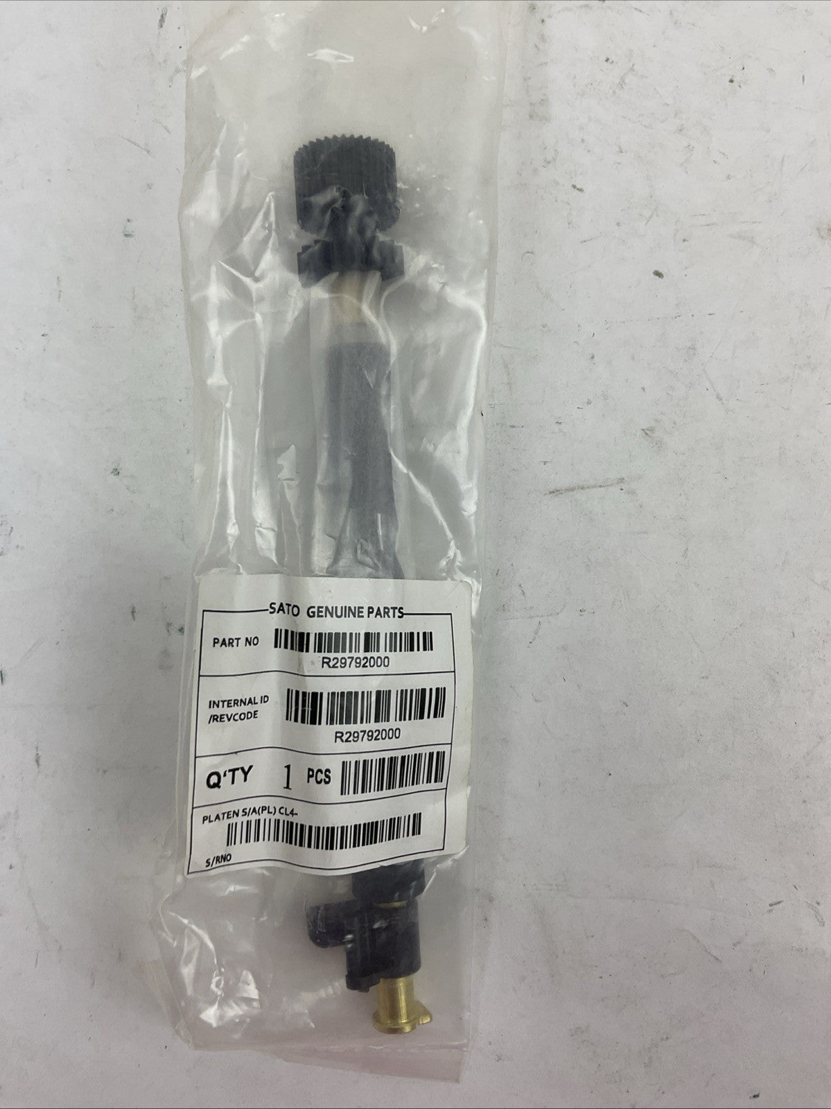 SATO GENUINE PARTS R29792000 PLATEN ROLLER
