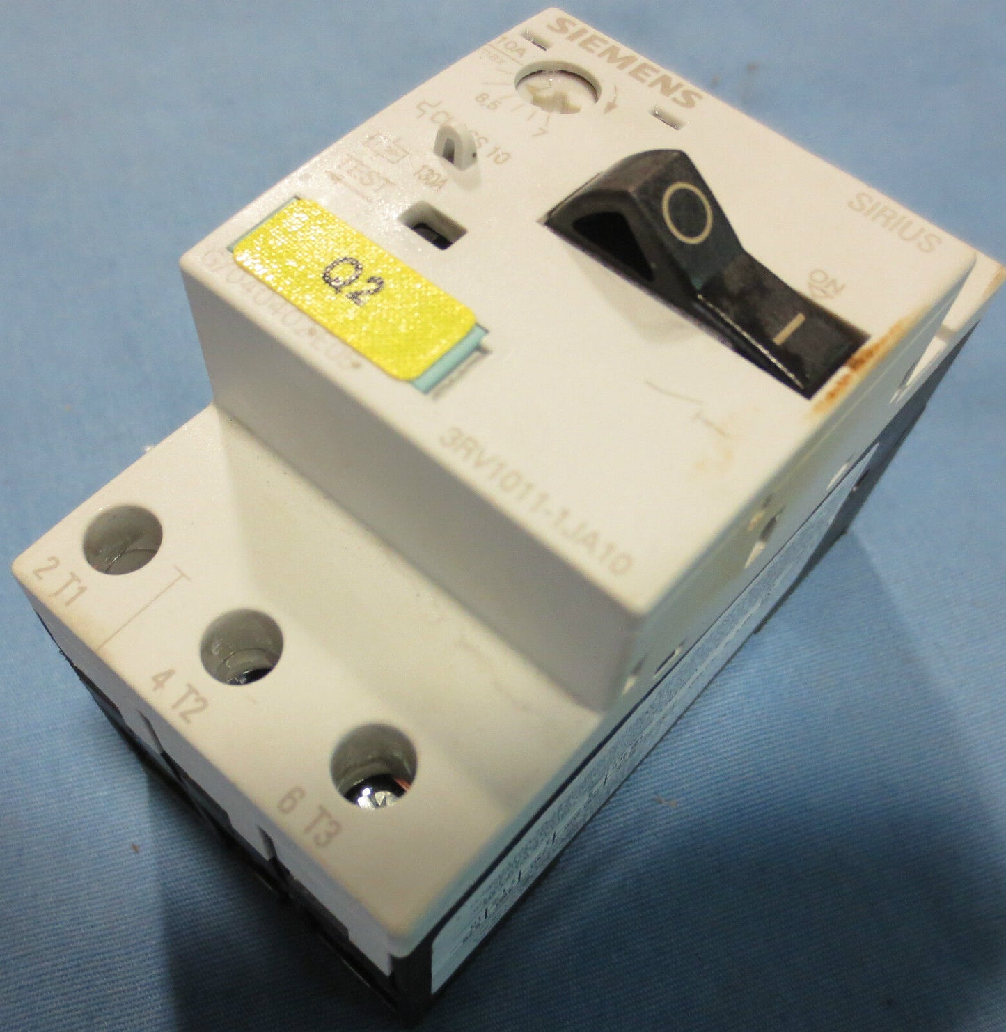 SIEMENS CONTACTOR 3RV1011-1JA10 - 80A @ 400V - 50A @ 690V