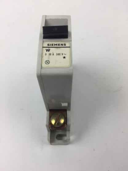 SIEMENS W G 10 A 380 V CIRCUIT BREAKER