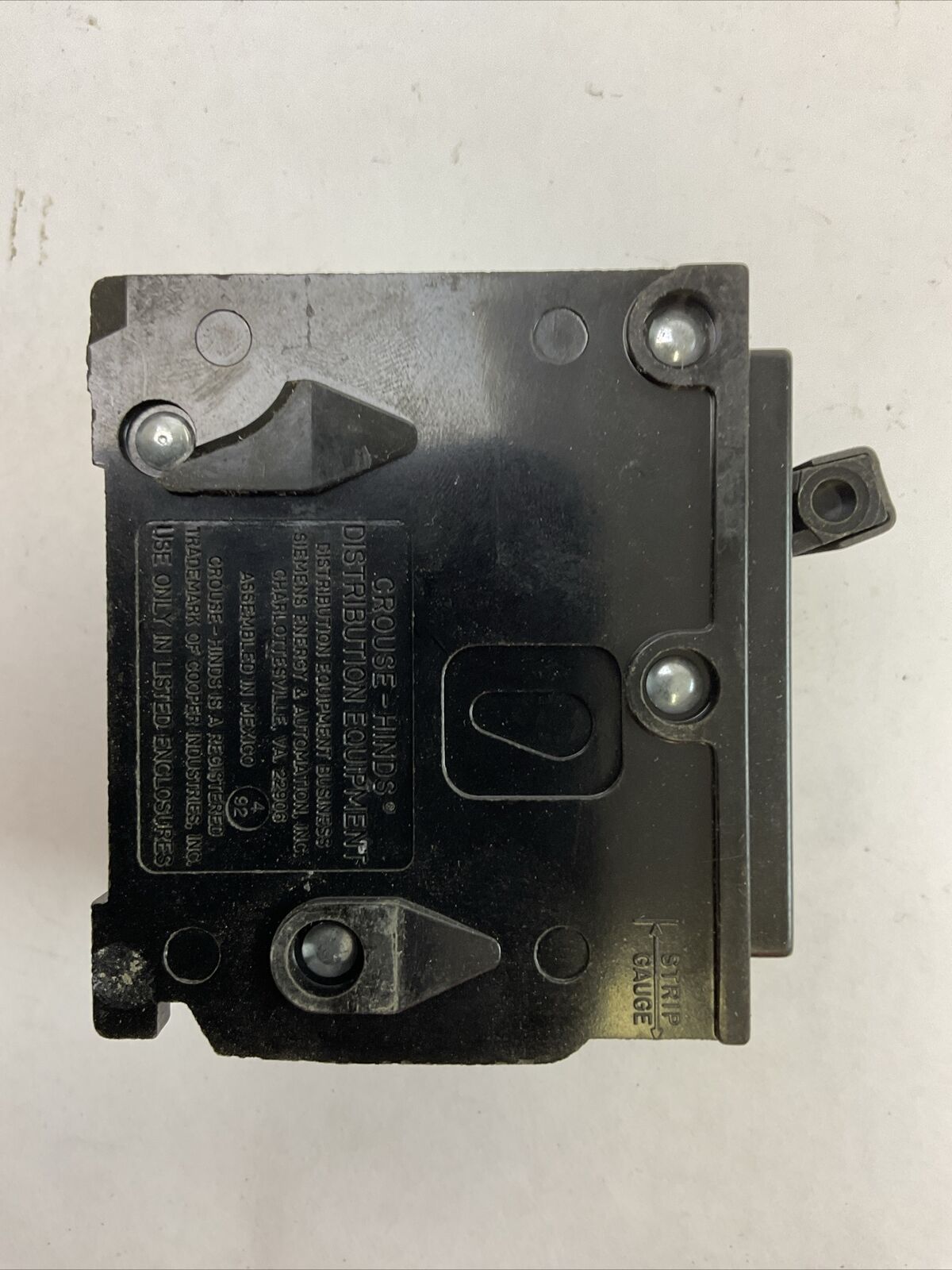 MURRAY / CROUSE-HINDS MP220 CIRCUIT BREAKER 20AMP 2POLE 120/240VAC TYPE MP-T