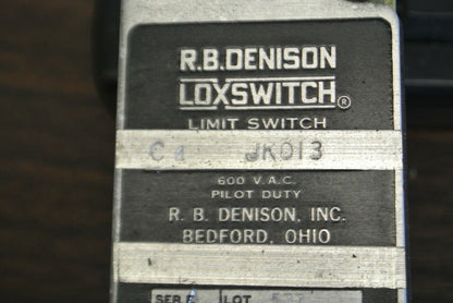 GOULD / R.B. DENISON / C4-JK013 LIMIT SWITCH / NEW SURPLUS / C4JK013