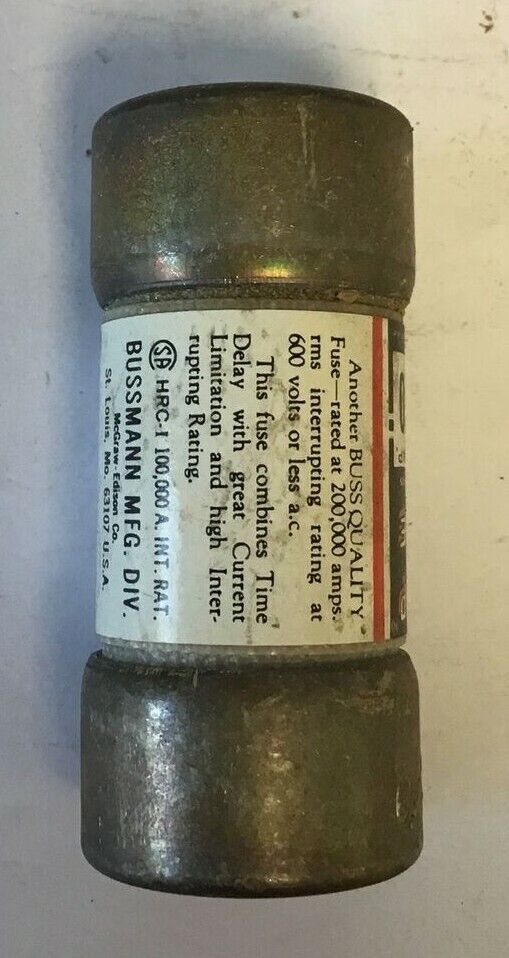 BUSS JHC40 HI CAP 40A TIME DELAY FUSE 600VAC CLASS J***LOTOF7***