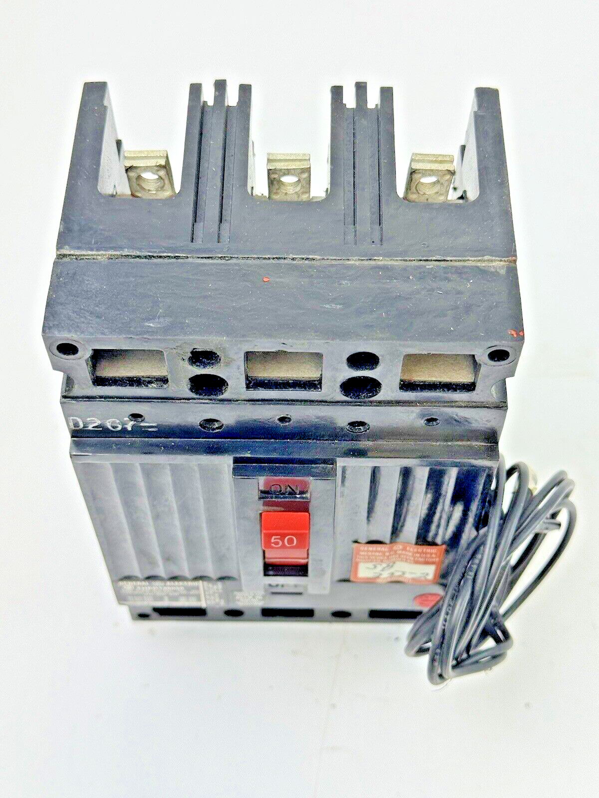 GE - THED136050 - CIRCUIT BREAKER W/ SHUNT TRIP - 50 A, 600 VAC, 3 POLE