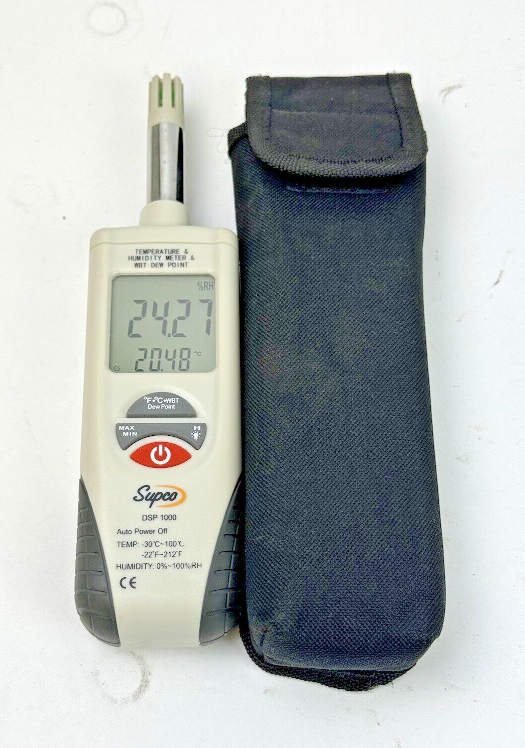 SUPCO - DSP 1000 - DIGITAL PSYCHROMETER - TEMP & HUMIDITY METER & WBT DEW POINT