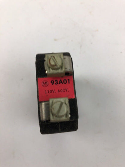ALLEN BRADLEY 93A01 COIL 110 VOLT 60 CYCLE