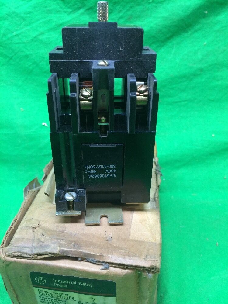 GENERAL ELECTRIC INDUSTRIAL RELAY CR120BP01104 480V