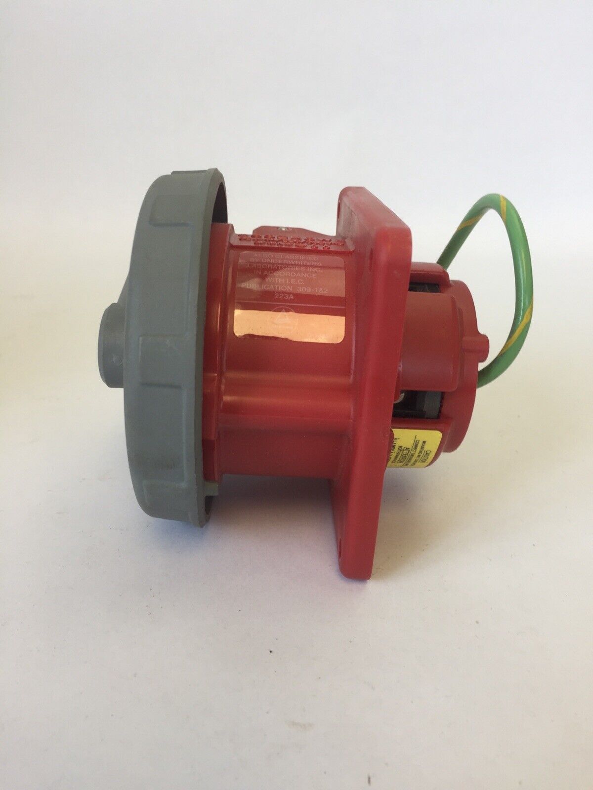 HUBBELL 532R6W PIN & SLEEVE WATERTIGHT RECEPTACLE 32A 220/380VAC 240/415VAC 4P