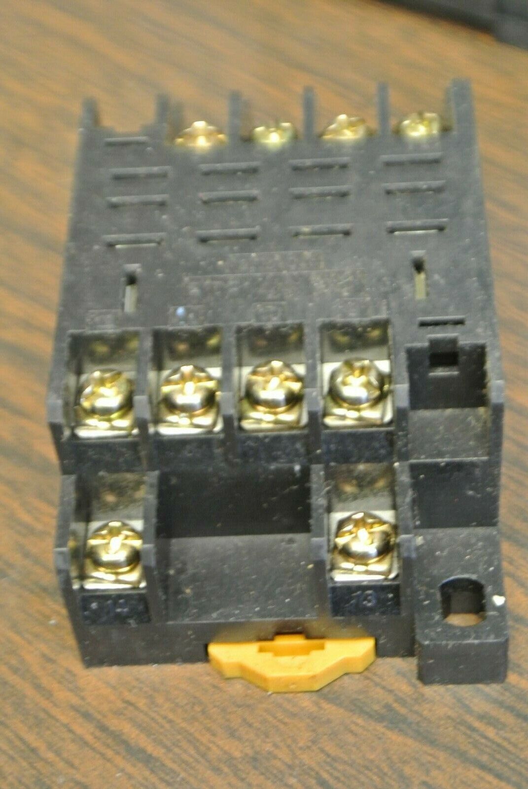 LOT of 3 / OMRON PTF14A RELAY SOCKET BASE / 14-PIN / 10A, 240V MAX
