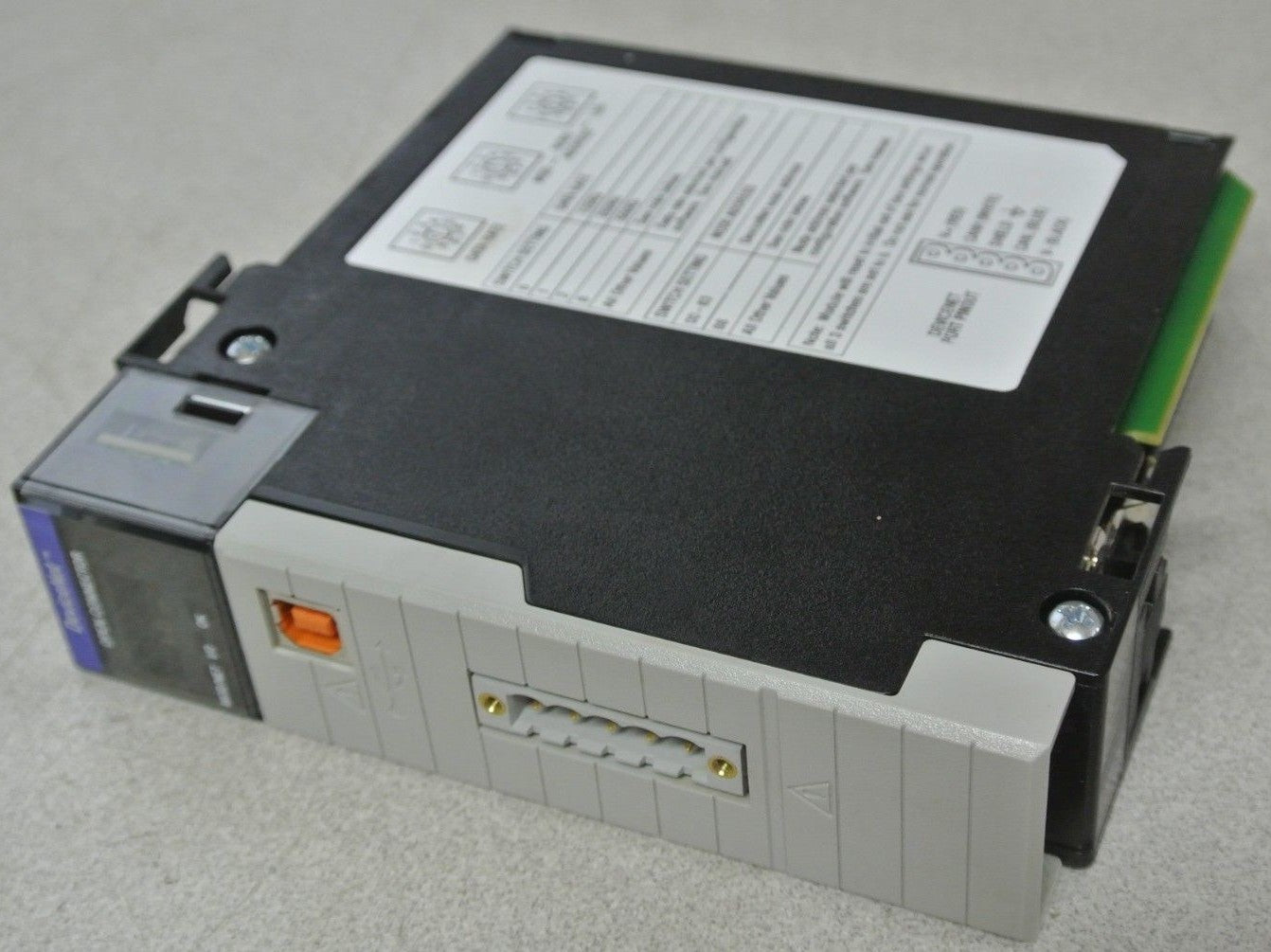 ALLEN-BRADLEY 1756-DNB DEVICENET BRIDGE / SCANNER MODULE - SERIES E