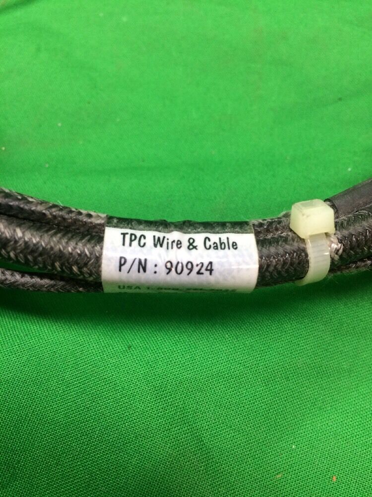 TPC WIRE & CABLE P/N: 90924 MALE CONNECTOR CABLE