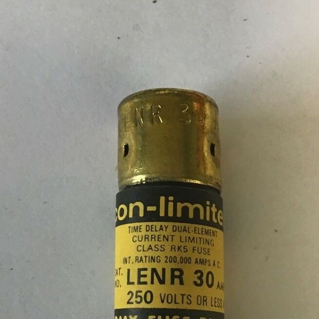 ECONOMY LENR 30 FUSE CLASS RK5 ECON-LIMITER 250VAC 30A ***LOTOF10***