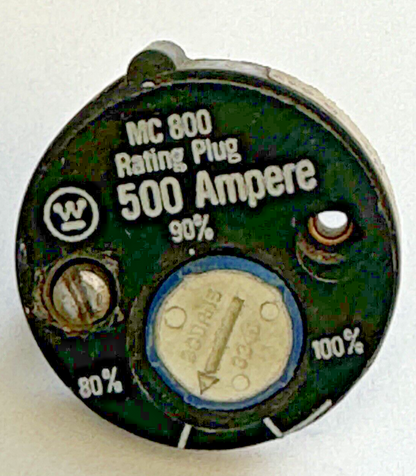 WESTINGHOUSE - MC 800 500A - RATING PLUG - A8MC500 - 500 AMPERE